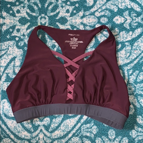 Maurices Other - Maurice’s maroon sports bra Maurices Other - Maurice’s maroon sports bra